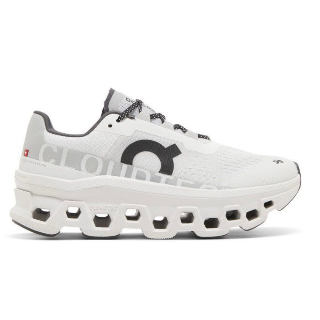 ON CLOUDMONSTER “WHITE BLACK”