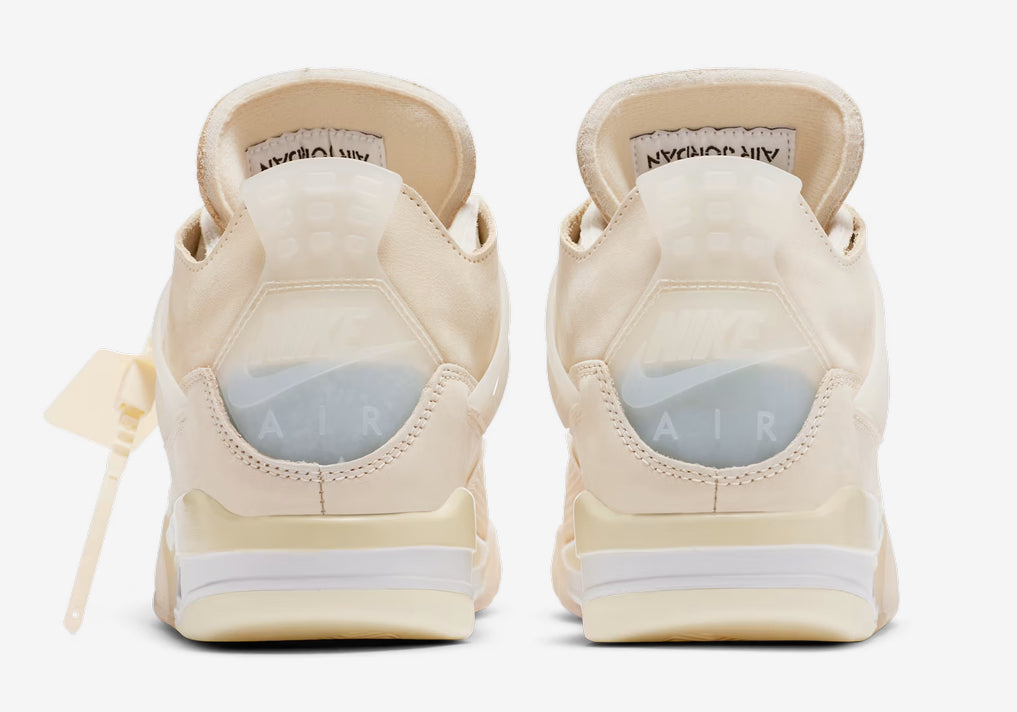 Jordan 4 Off White Sail