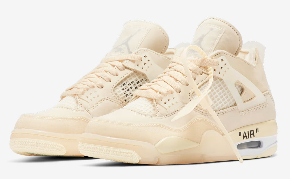 Jordan 4 Off White Sail