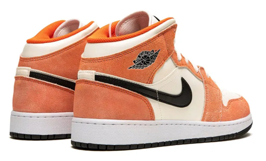 Jordan 1 Mid Team Orange