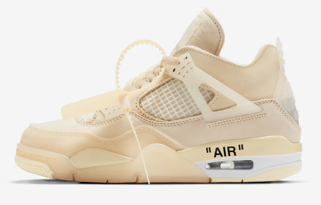 Jordan 4 Off White Sail