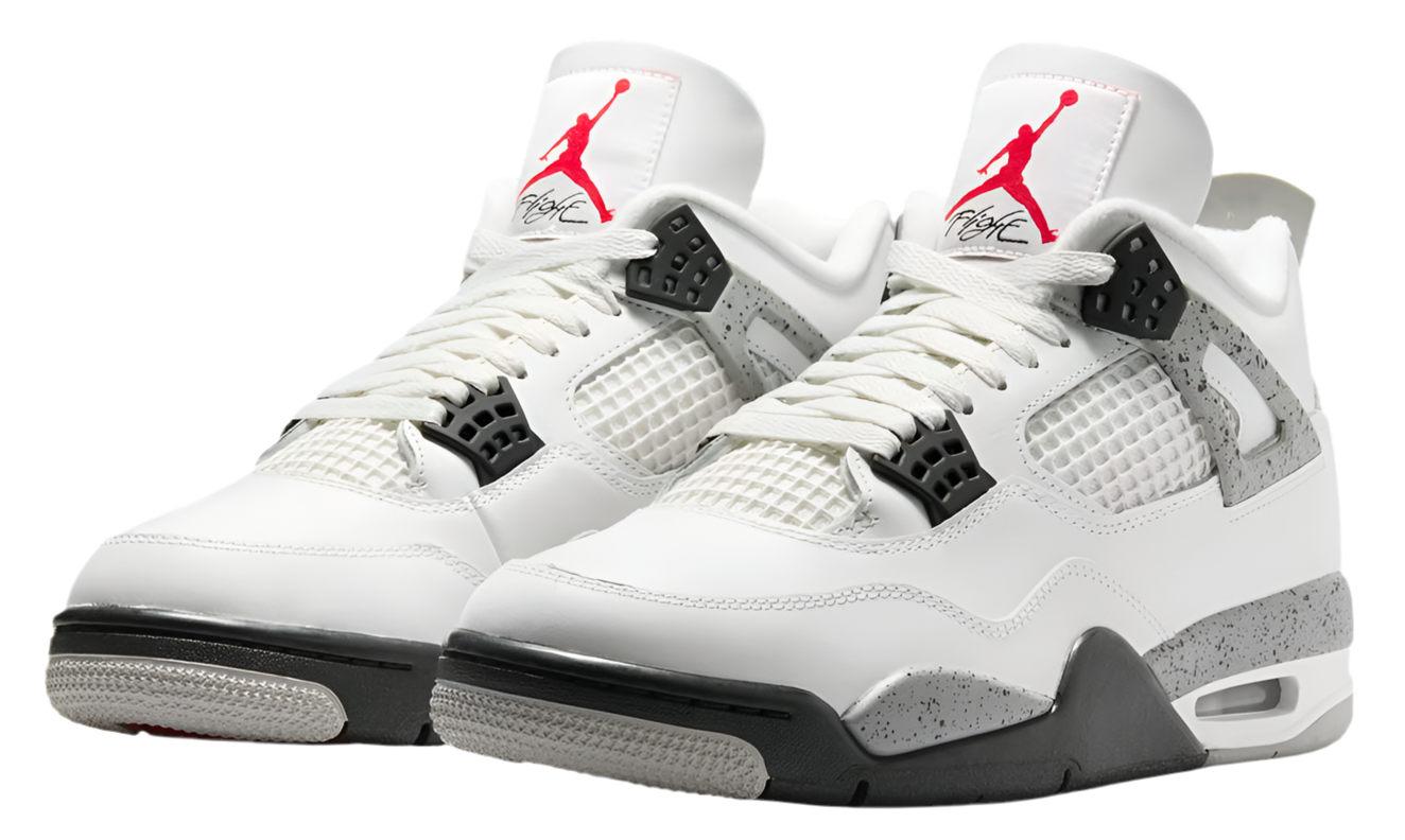 Jordan 4 White Cement