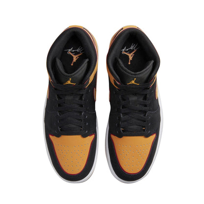 Jordan 1 Mid “Black Vivid Orange”