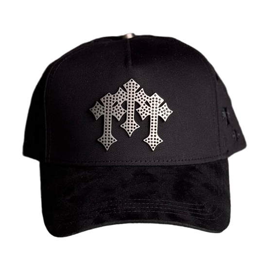BARBAS HATS CHROME 3 FULL BLACK