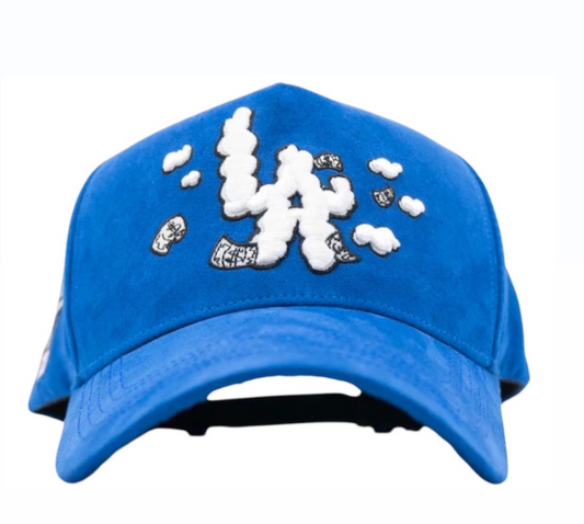 31 HATS “LA CLOUDS” FULL GAMUZA AZUL