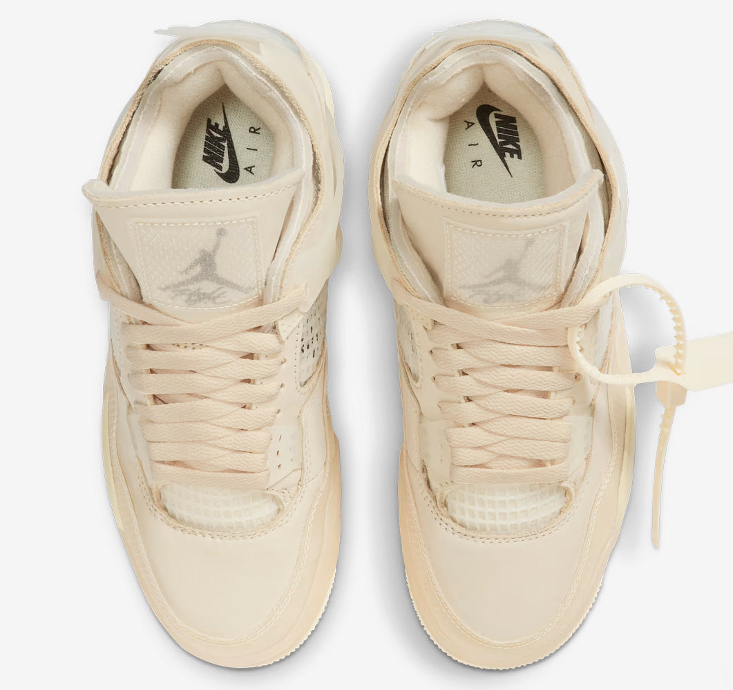 Jordan 4 Off White Sail