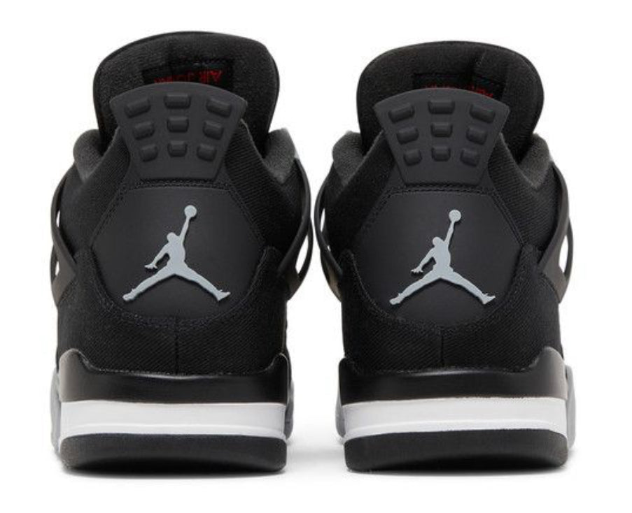 Jordan 4 Black Canvas