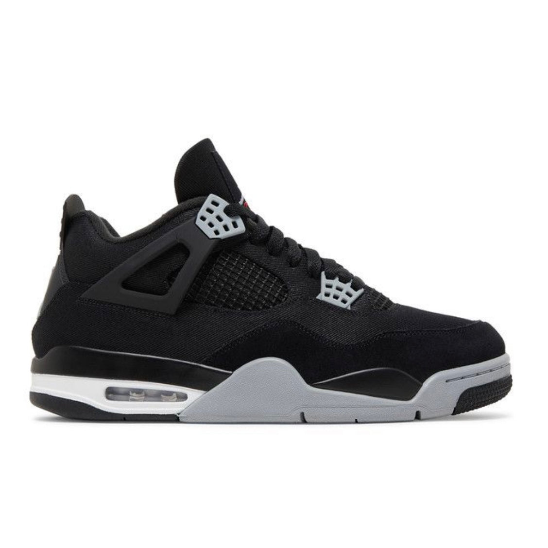 Jordan 4 Black Canvas